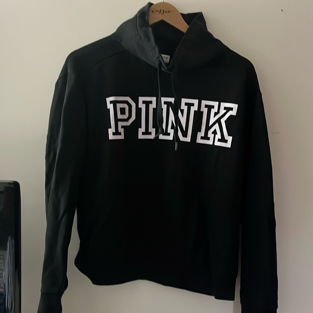 PINK Cowl Neck Sweatshirt